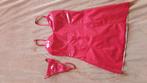 Lak, latex,pvc, club setje M, Ophalen, Zwart