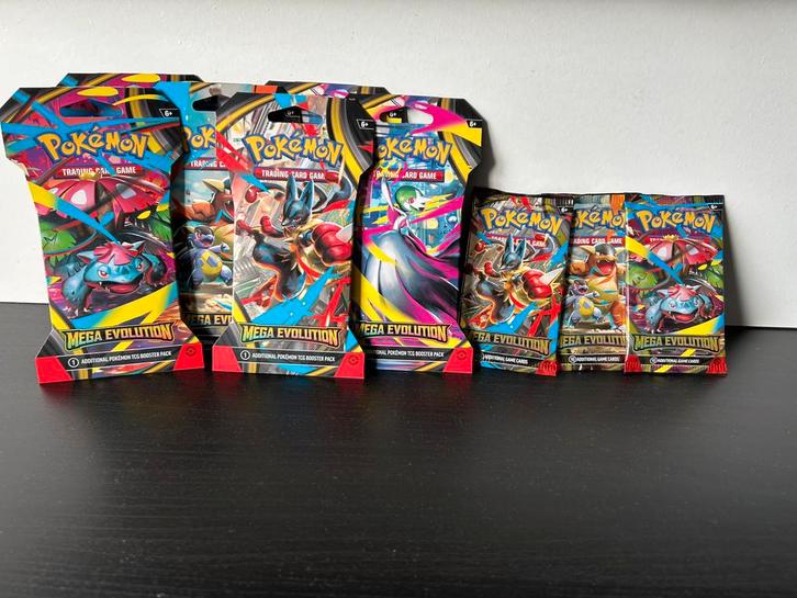 Pokémon Mega Evolution packs, Hobby en Vrije tijd, Verzamelkaartspellen | Pokémon, Nieuw, Ophalen of Verzenden