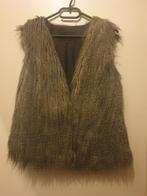Gilet bruin imitatiebont  maat 36/38, Ophalen, Zo goed als nieuw, Bruin