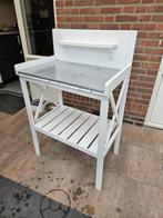 Oppottafel, Tuin en Terras, Ophalen, Gebruikt, Hout