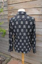 Blouse zwart/ wit Sack's mt 2 (L) Vaste prijs, Kleding | Dames, Zwart, Maat 42/44 (L), Ophalen of Verzenden, Sack's