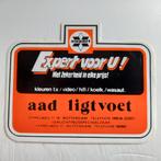 Sticker.  Elektronicazaak aad ligtvoet.  Rotterdam.  EXPERT., Verzamelen, Ophalen of Verzenden, Zo goed als nieuw
