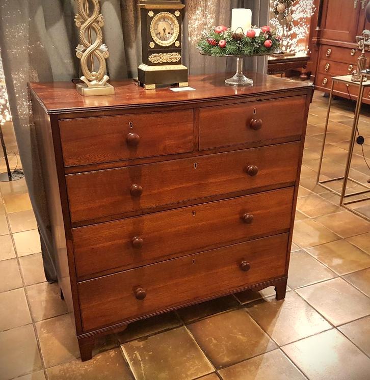 ANTIEKE ENGELSE LADENKAST, Antiek en Kunst, Antiek | Meubels | Kasten, Ophalen of Verzenden