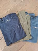3 T-shirts: Jack & Jones (XS) & McKenzie (S), Blauw, Jack & Jones, McKenzie, Ophalen of Verzenden, Zo goed als nieuw