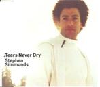 cd-maxi van Stephen Simmonds ‎– Tears Never Dry, Verzenden, Zo goed als nieuw, Pop