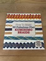 Nieuwe how to make 50 fabulous flat Kumihimo braids, Boeken, Nieuw, Sieraden maken, Ophalen of Verzenden