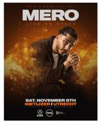 MERO lady early UTRECHT 8 november, Tickets en Kaartjes, Eén persoon, November