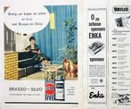 15 vintage advertenties reclames schoonmaakproducten 62, Verzamelen, Merken en Reclamevoorwerpen, Ophalen, Gebruikt, Overige typen