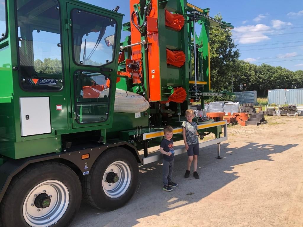hout zagen en kloven zaag-kloofmachine, 6 m³ of meer, Verzenden, Overige houtsoorten, Stammen