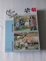2 in 1 puzzels van Ot en Sien, Ophalen of Verzenden, 500 t/m 1500 stukjes, Zo goed als nieuw, Legpuzzel