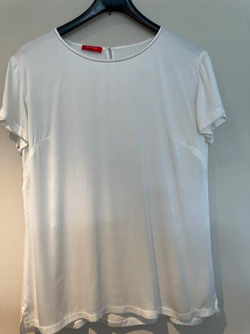 Laura Biagiotti Witte Blouse Maat M, Kleding | Dames, Blouses en Tunieken, Zo goed als nieuw, Maat 38/40 (M), Wit, Verzenden