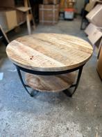 Salontafel Rond Mango NIEUW - 65 CM Diameter, Huis en Inrichting, Tafels | Salontafels, 50 tot 100 cm, Rond, Nieuw, Metaal