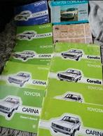 TOYOTA CARINA , COROLLA  instructieboekjes, div.jaargangen, Ophalen of Verzenden