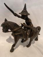 Bronzen Beeldje Koning Taksin te Paard, Ophalen of Verzenden