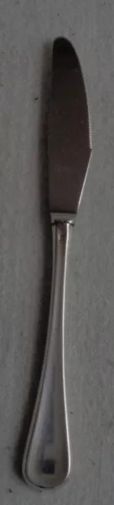 Robbe & Berking dessertmes 20,4cm SCANDIC verzilverd, Huis en Inrichting, Keuken | Bestek, Zo goed als nieuw, Zilver, Verzenden
