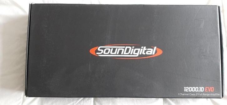 Sounddigital  monoblock car audio 12Kw versterker, Auto diversen, Autospeakers, Zo goed als nieuw, Ophalen