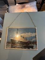 S.s Nieuw Amsterdam glas&lood, Ophalen of Verzenden