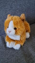 oranje kat 17cm, Ophalen of Verzenden, Gebruikt, Poes