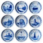 RVS Verzekeringen Delfts Blauw wandborden complete collectie, Antiek en Kunst, Ophalen
