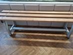 Kleedkamer bank 150 cm, Ophalen, Zo goed als nieuw, Hout, Minder dan 150 cm