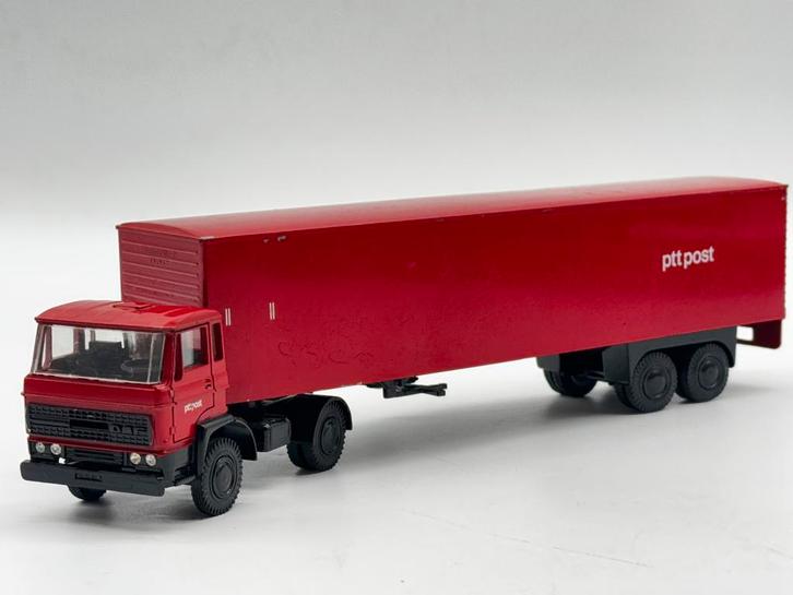 LION TOYS DAF 1800 PTT POST, Hobby en Vrije tijd, Modelauto's | 1:50, Nieuw, Bus of Vrachtwagen, Lion Toys, Ophalen of Verzenden