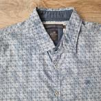 Vanguard blouse maat Xxl.  Blauw wit., Kleding | Heren, Overhemd, Blauw, Ophalen of Verzenden, Zo goed als nieuw
