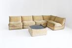 Vintage modulaire elementen sofa bank Italie  jaren 70, Huis en Inrichting, Ophalen, Gebruikt, 125 tot 150 cm, Stof