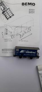 Bemo 2274  317  h0m, Hobby en Vrije tijd, Modeltreinen | H0, Overige merken, Gelijkstroom, Verzenden, Wagon