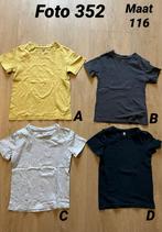 Kleuren shirt jongen maat 116 *foto 352*, Ophalen of Verzenden, Zo goed als nieuw, Jongen, Shirt of Longsleeve