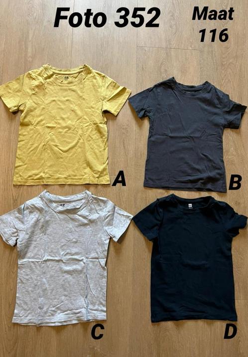 Kleuren shirt jongen maat 116 *foto 352*, Kinderen en Baby's, Kinderkleding | Maat 116, Zo goed als nieuw, Jongen, Shirt of Longsleeve