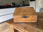 Antiek Houten Kistje in Prima Staat - Woonaccessoire, Ophalen of Verzenden