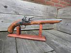 Antiek vuursteen pistool 45 cm, Antiek en Kunst, Ophalen of Verzenden