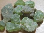 min. 30Kt ruwe edelstenen PERIDOOT (4), Verzamelen, Mineralen en Fossielen, Verzenden, Mineraal