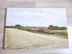 Trein op canvas, Ophalen, Zo goed als nieuw, Schilderij
