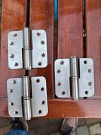 scharnieren - zo goed als nieuw, Verzenden, Zo goed als nieuw, Rvs, Scharnier