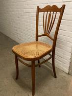 Fischel Rotan pitriet vlechtwerk stoel, gaatjesstoel., Antiek en Kunst, Antiek | Meubels | Stoelen en Banken, Ophalen of Verzenden