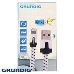 Grundig Charge & Sync 2 meter iphone kabel, Ophalen, Nieuw, Apple iPhone