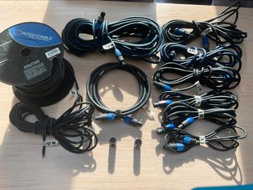 Speakon luidspreker kabels 2 x 2,5 mm beschikbaar voor biedingen
