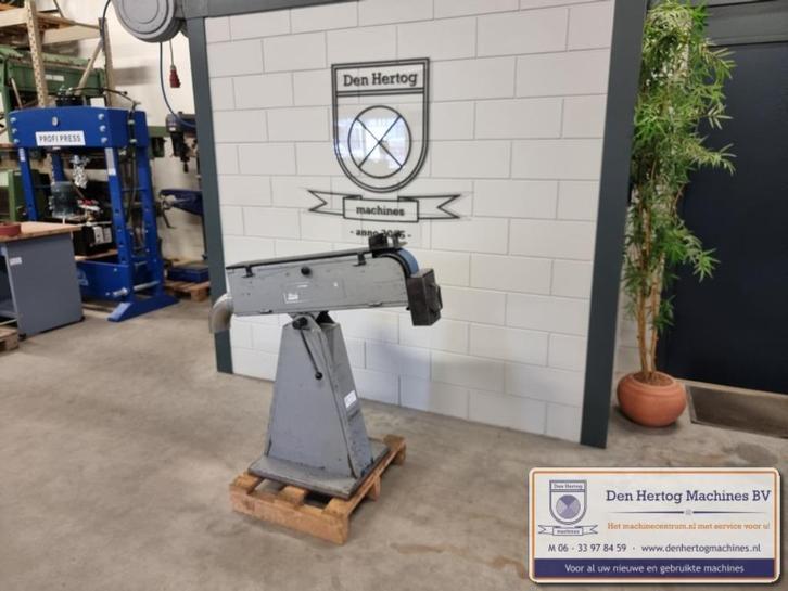Bandschuurmachine Creusen 75x2000 bandslijpmachine 400V, Doe-het-zelf en Verbouw, Gereedschap | Schuurmachines, Gebruikt, Bandschuurmachine
