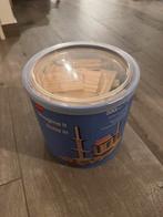 HEMA Kapla - ca. 200 platte houten bouwblokken, Ophalen, Zo goed als nieuw, Overige merken