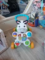 Loopwagen Zebra - Fisher Price, Ophalen, Zo goed als nieuw, Auto, Met licht