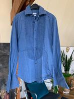 Smoking overhemd Brunello Cucinelli jeans blauw, maat S zgan, Blauw, Halswijdte 38 (S) of kleiner, Zo goed als nieuw, Brunello Cucinelli