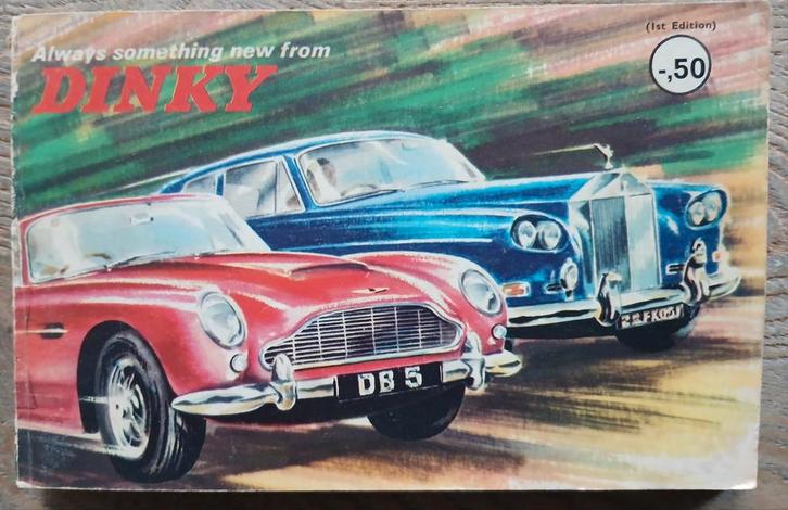 Dinky Toys boekje, Verzamelen, Speelgoed, Gebruikt, Ophalen of Verzenden