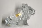 Art Vannes kristallen leeuw pijp stand asbak kristal de bilt, Ophalen of Verzenden