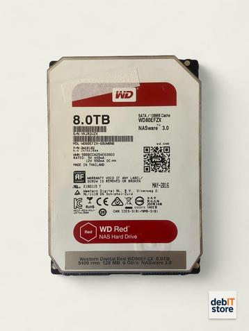 WD Red 8tb NAS HDD - WD80EFZX - meerdere stuks beschikbaar voor biedingen