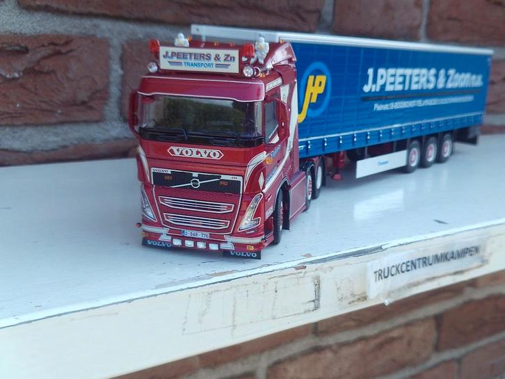Tekno  Volvo  FH5  van  J.  Peeters  uit  Booischot., Hobby en Vrije tijd, Modelauto's | 1:50, Nieuw, Bus of Vrachtwagen, Tekno