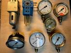 Manometers Perslucht Spullen, Ophalen of Verzenden, Gebruikt, Licht