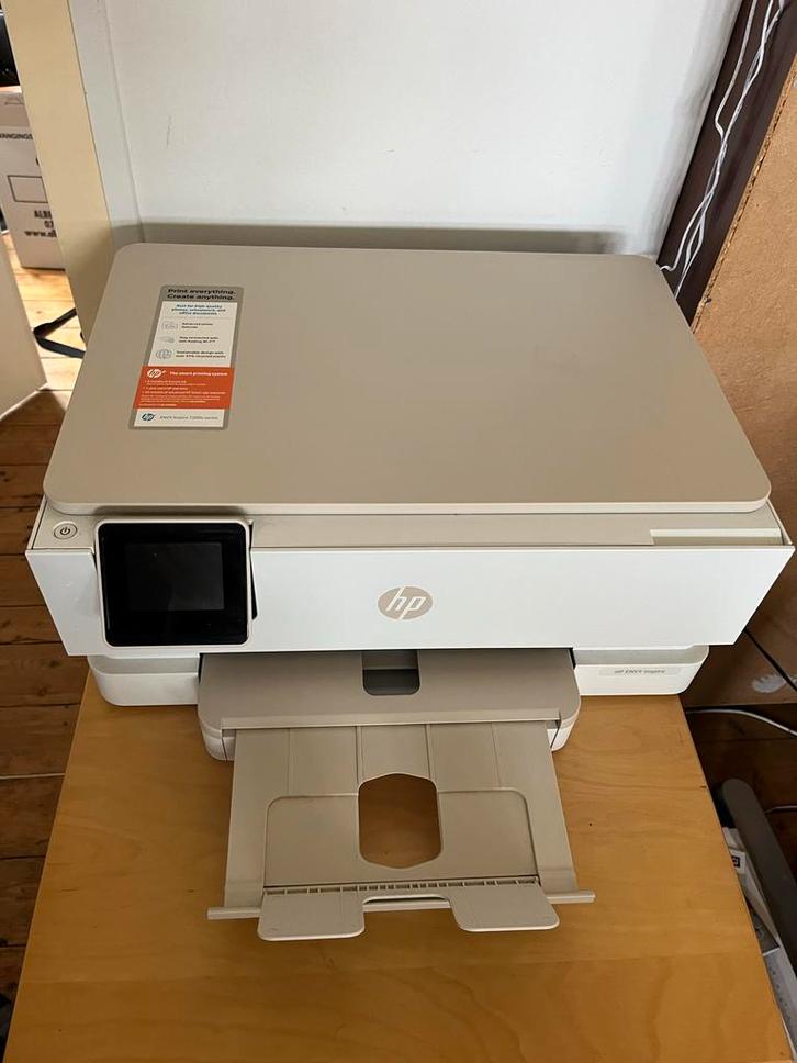 HP ENVY INSPIRE 7200e All-in-One Printer, Computers en Software, Printers, Zo goed als nieuw, All-in-one, Inkjetprinter, Kleur printen
