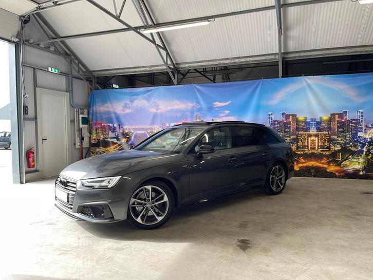 Audi A4 2.0 Tfsi 190pk S Tronic 2019 Grijs Leder Pano Cam, Auto's, Audi, Bedrijf, A4, ABS, Achteruitrijcamera, Adaptieve lichten