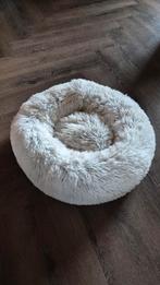 Witte fluffy kattenmand, Ophalen of Verzenden, Zo goed als nieuw, Pluche